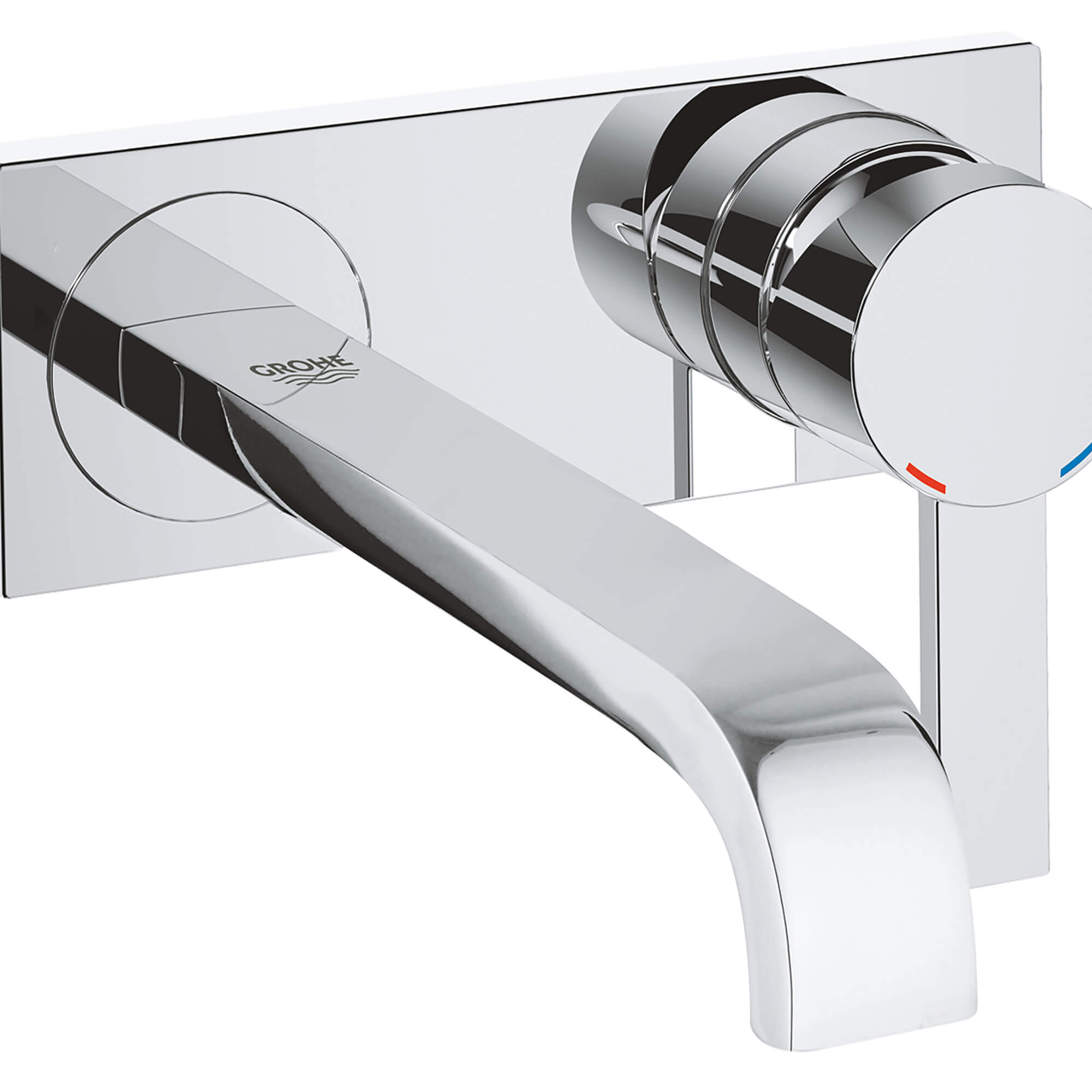 Allure Single Handle 2 Hole Wall Mount Vessel Medium Bathroom Faucet   15 GPM